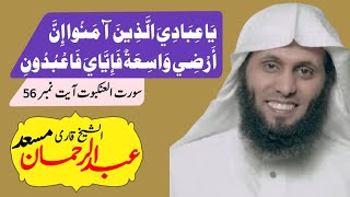 Qari abdur Rehman masood beautiful tilawat [upl. by Auburta]