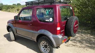 Modified on a budget Suzuki Jimny Gen 3 walk round and review [upl. by Nnahaid]