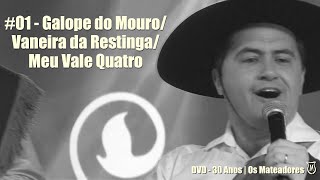 01  Galope do Mouro  Vaneira da Restinga  Meu Vale Quatro  DVD 30 Anos  Os Mateadores [upl. by Anirehtak]