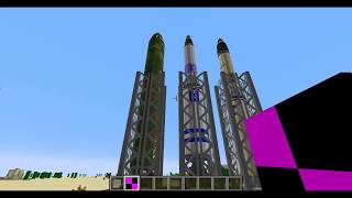 Hbms Minecraft Nuke Mod Progress 25  Custom Missiles [upl. by Uile663]