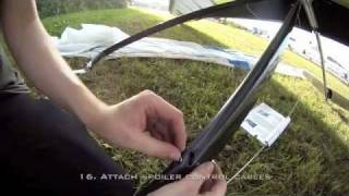 Rigging an AIR ATOS VC Hang Glider [upl. by Annad577]