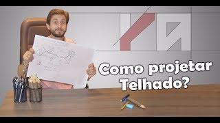 Como projetar telhado  Rotina de Arquiteto [upl. by Chemar882]