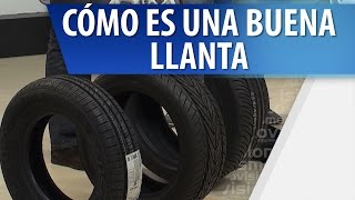 Cómo es una Buena Llanta para tu Carro  Cosmovision [upl. by Hart]