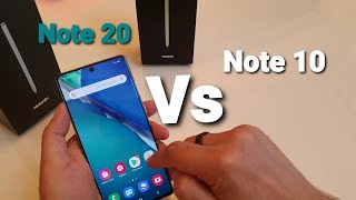 Samsung Galaxy Note 20 vs Note 10  مقارنة سريعة [upl. by Laohcin]