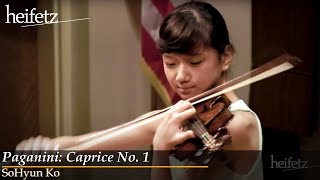 Paganini Caprice No 1  SoHyun Ko 12 violin [upl. by Karli143]