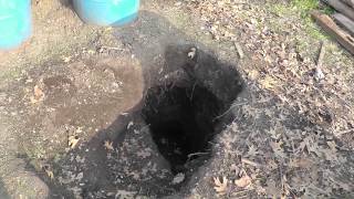 Privy Digging in Osage City Kansas [upl. by Carlita]