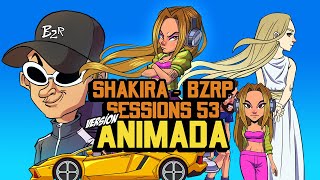 SHAKIRA Y BZRAP VERSION ANIMADA [upl. by Orimisac]