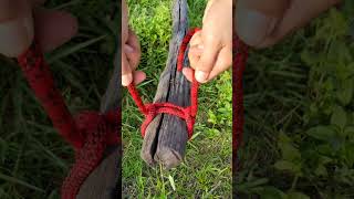 Tips of tying scaffold hitch bowline knot Swing knot [upl. by Akcinahs]