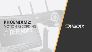 How to Set Up the Defender PhoenixM2 Wireless Security System for Motion Recording [upl. by Newg]