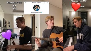 Nicholas Galitzine singing on TikTok [upl. by Hephzibah]