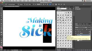 Using Glyphs in Photoshop [upl. by Magavern378]