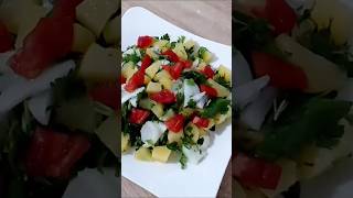 Patates salatası tarifi lezzetli 💖short [upl. by Annais280]