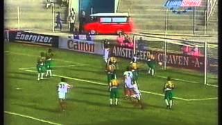 1998 February 22 Morocco 1 South Africa 2 African Nations Cup [upl. by Dyol]