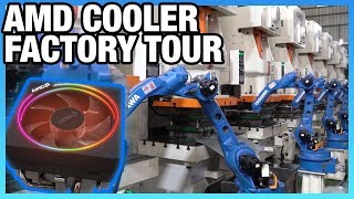 How an AMD Ryzen Cooler is Made  Factory Tour Cooler Master [upl. by Cleodell]