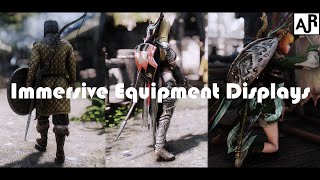 SKYRIM MOD I Immersive Equipment Displays [upl. by Sonia]