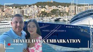 TRAVEL DAY amp EMBARKATION  MARELLA CRUISE  OCT 2024 [upl. by Walsh773]