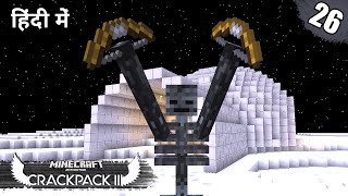 26 Crackpack III  Killed Moon Boss amp Exploring Moon  Minecraft Crackpack 3 Java  in Hindi [upl. by Neumeyer]