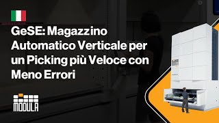 GeSE Magazzino Automatico Verticale per un Picking più Veloce con Meno Errori  IT [upl. by Devad]