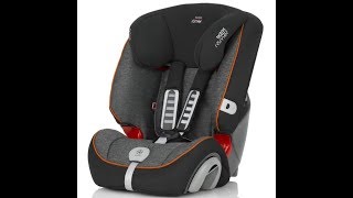 Автокресло Britax Römer Evolva 123 Plus Обзор [upl. by Haimerej896]