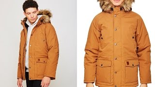 Carhartt WIP Anchorage Parka Jacket Tan [upl. by Inva]