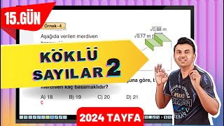 KÖKLÜ SAYILAR 2  15 GÜN 40GündeTYTmatematikkampı [upl. by Assirat]