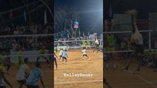 Volley Rally 😳Defence😲Powerful Spike 😱 volleyball volleydonor volley shorts viralvideo [upl. by Welcome]