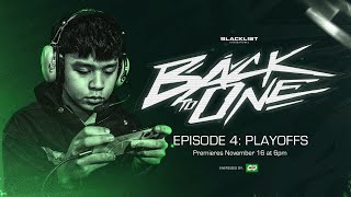 PLAYOFFS  Blacklist Origins Ep04  Energized by MILO® [upl. by Fiorenza]