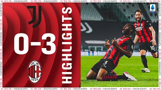 Highlights  Juventus 03 AC Milan  Matchday 35 Serie A TIM 202021 [upl. by Yadsnil]