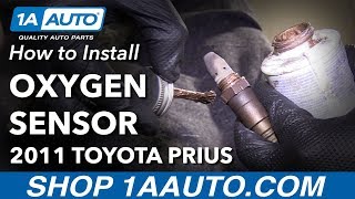 How to Replace Upstream O2 Oxygen Sensor 1015 Toyota Prius [upl. by Deeas]