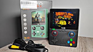 X6 Handheld Game Console Review [upl. by Acinorehs]