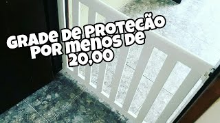 Como fiz Grade de Proteção Usando a Grade do Berço [upl. by Noedig952]