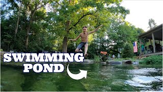 SWIMMING PONDS part 2  Natural Pools amp Recreation Ponds [upl. by Enayd]