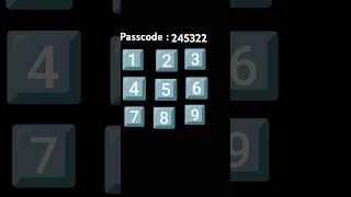 Enter the passcode😀 transition [upl. by Lerim2]