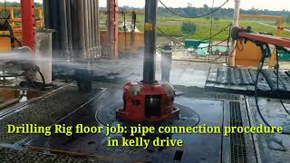 Make a drill pipe connection [upl. by Koziel570]