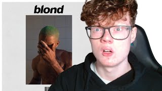 This is one of the best albums EVER  Frank ocean  BLONDE Full Album ReactionReview [upl. by Novehs487]