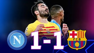 Napoli vs Barcelona 11 Champions League Round of 16 1st Leg  MATCH REVIEW [upl. by Oretos]