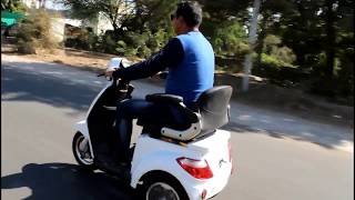 Three wheelar electric Scooter Single Seater Tunwal STROM ADVANCE [upl. by Vitalis]