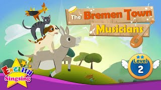 TheBremenTownMusicians  Fairy tale  English Stories Reading Books [upl. by Gelb]