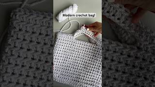 Crochet a trendy bag for 2024  Easy DIY tutorial and pattern 🥰 crochet howtocrochet [upl. by Josias168]