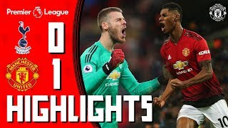 Highlights  Tottenham 01 Manchester United  De Gea amp Rashford shine at Wembley  Premier League [upl. by Charita557]