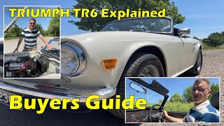 Triumph TR6 Buyers Guide [upl. by Notnil]