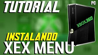 Como instalar XEX Menu Pelo PC  Xbox 360 RGH [upl. by Anirtruc]