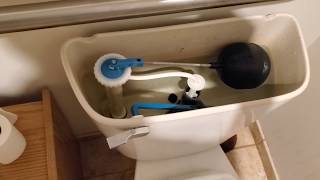 How To Fix Or Replace a Toilet Handle Flush Lever DIY Do It Yourself [upl. by Libby]