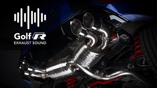 APR MK7 Golf R Catback Sound Demo [upl. by Brunella]