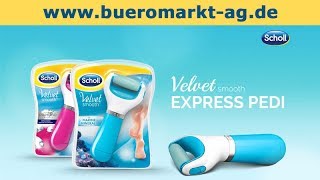 Scholl Velvet Smooth Diamond Hornhautentferner [upl. by Ariajay]