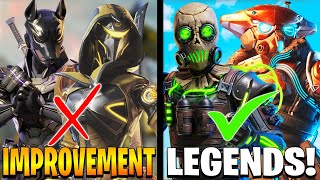 10 BEST BEGINNER Legends in Apex Legends Improvement [upl. by Lairbag]