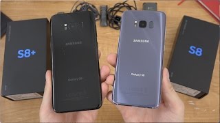 Samsung Galaxy S8 and S8 Dual Unboxing [upl. by Anwahsar]