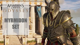 Myrmidon Set 🛡️  Assassins Creed Odyssey [upl. by Enidlarej]