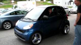 Worlds Loudest Smart Car 1 [upl. by Eednak78]