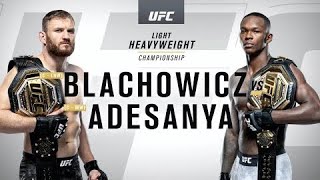 ISRAEL ADESANYA VS JAN BLACHOWICZ FULL FIGHT UFC 259 [upl. by Etteuqram]